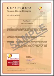 Les constructions certifi&eacute;es passives